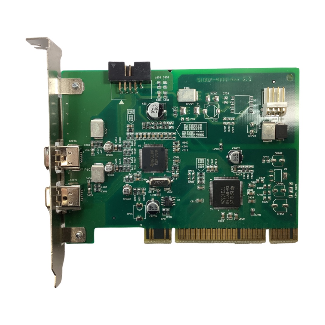 HP Dual Port 1349 FireRain Firewire PCI Card 223490-001 Compaq